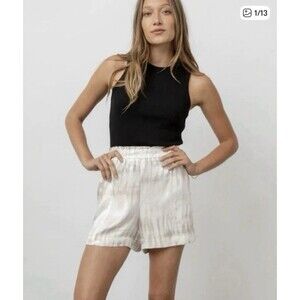 Rails Leighton Sand Tide Silky Beach Lightweight Pocket Pull On Shorts XS $128